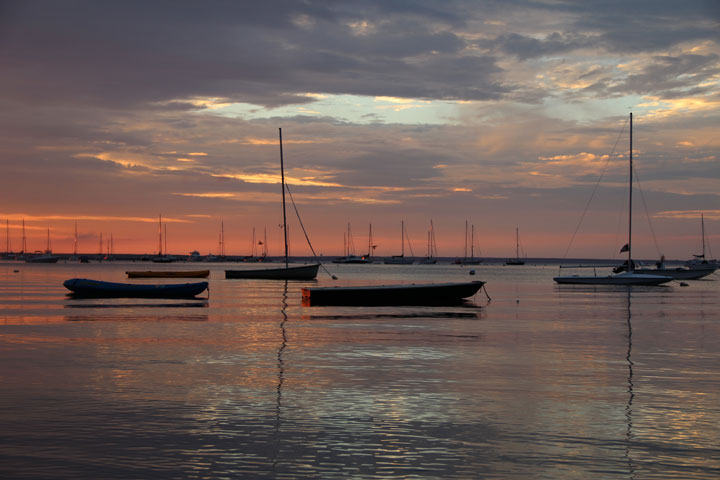 July 27, 2012 - Sunrise at the Boatslip, Provincetown