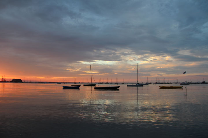 July 27, 2012 - Sunrise at the Boatslip, Provincetown