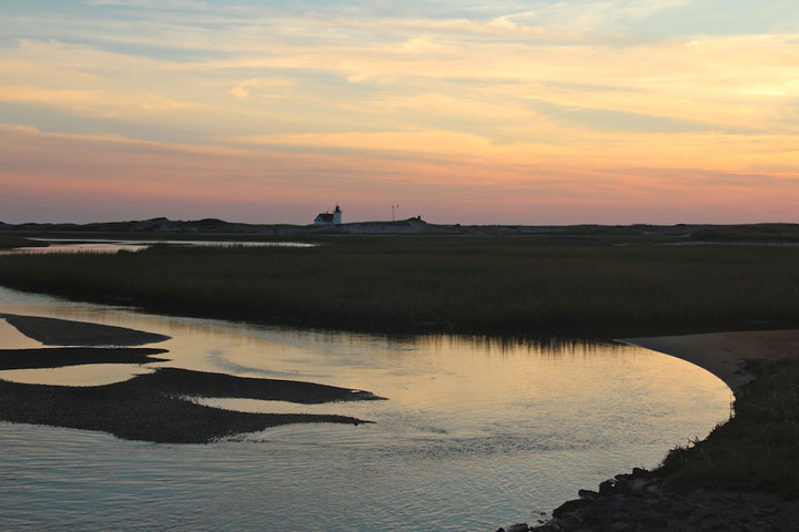 Fire road between Hatches Harbor and Provincetown Airport