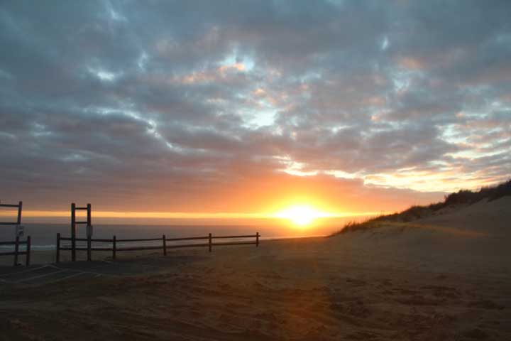 Photograph by Ewa Nogiec, Cape Cod National Seashore Park, North Truro, Coast Guard Beach sunrise