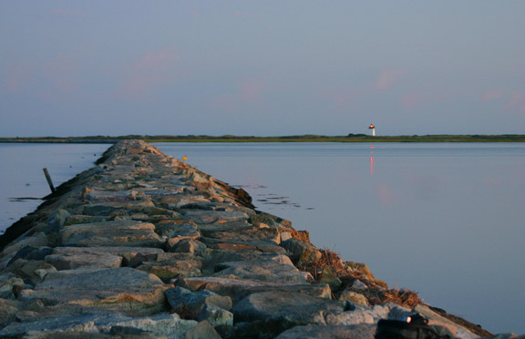 Provincetown West End, breakwater