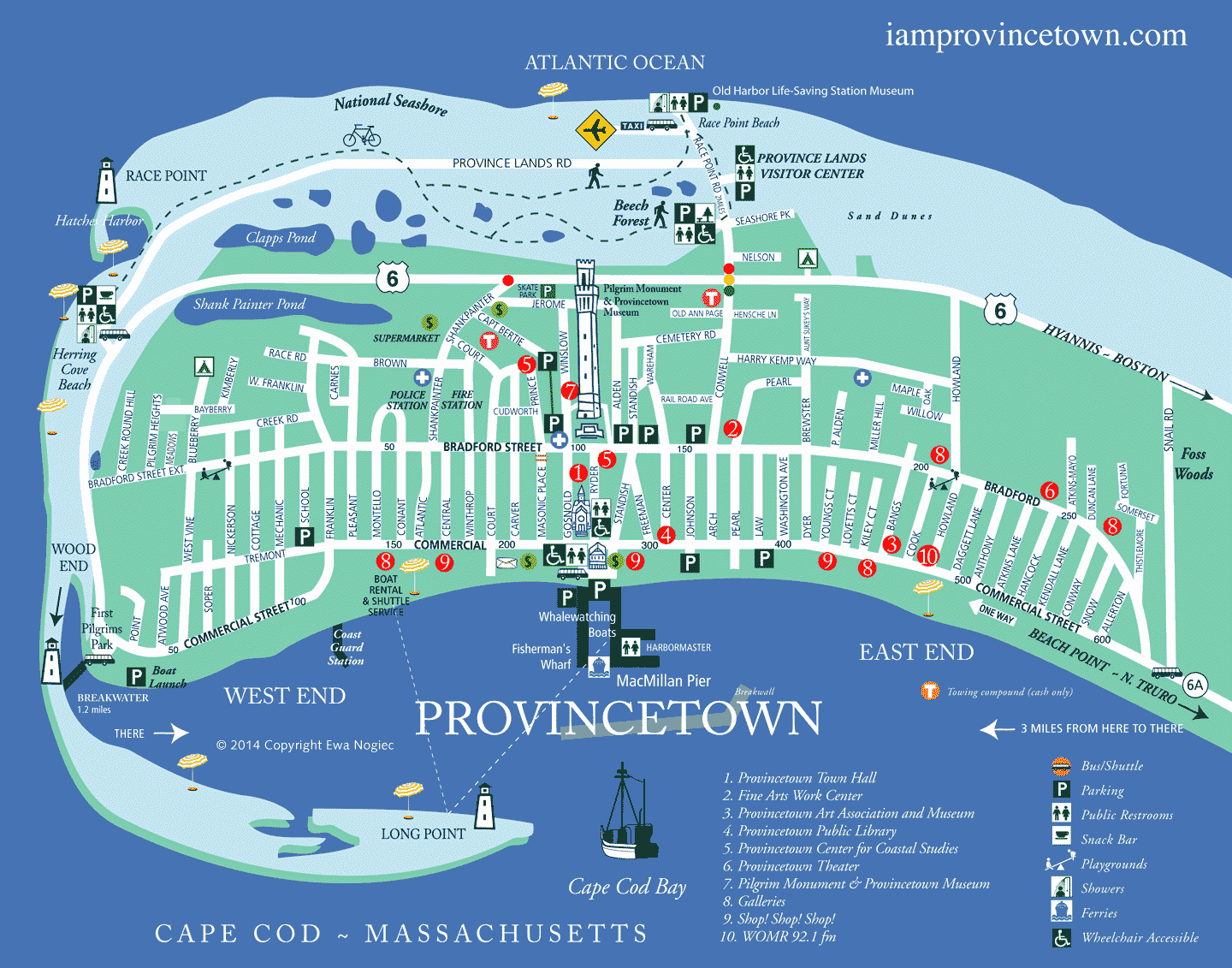 Provincetown Map (full size image)