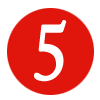 "5" symbol for our favorite places, people, events, things to do, things to see...