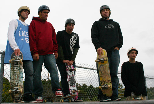 Provincetown Skateboarding Competition Group Photo