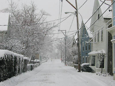 Winter, Commercial Street